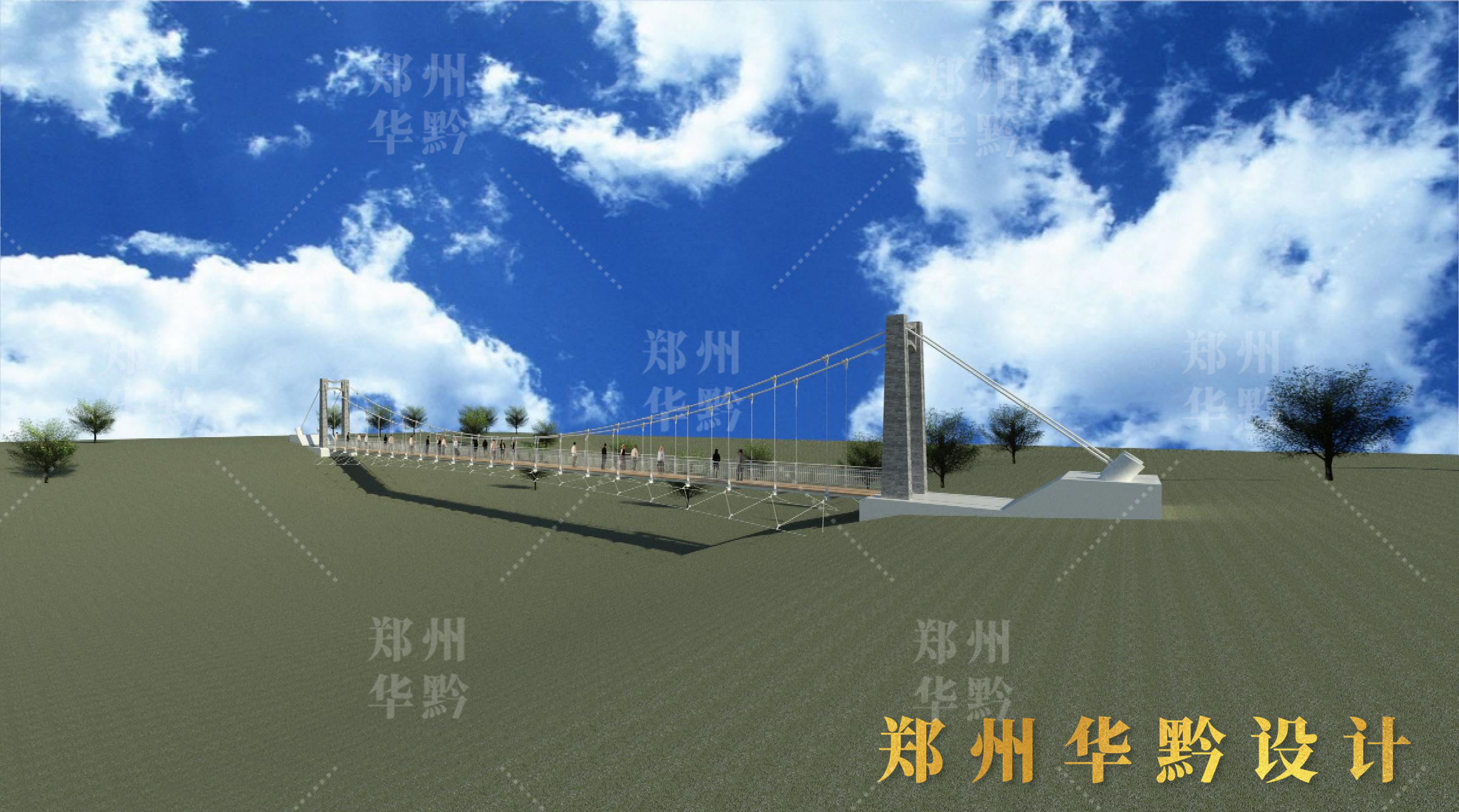 木板桥设计