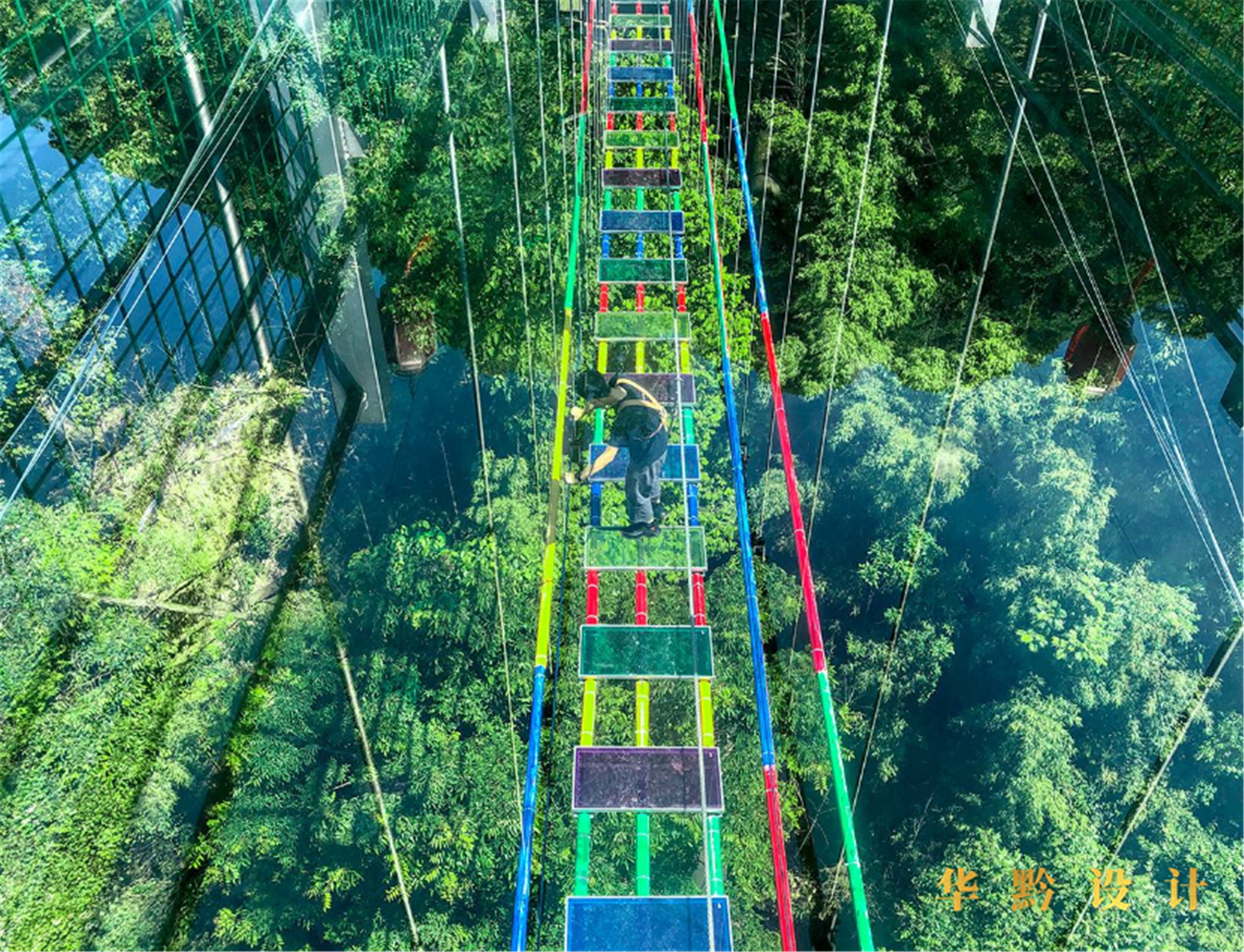 陕西省宝鸡市三国小镇步步惊心桥项目施工图