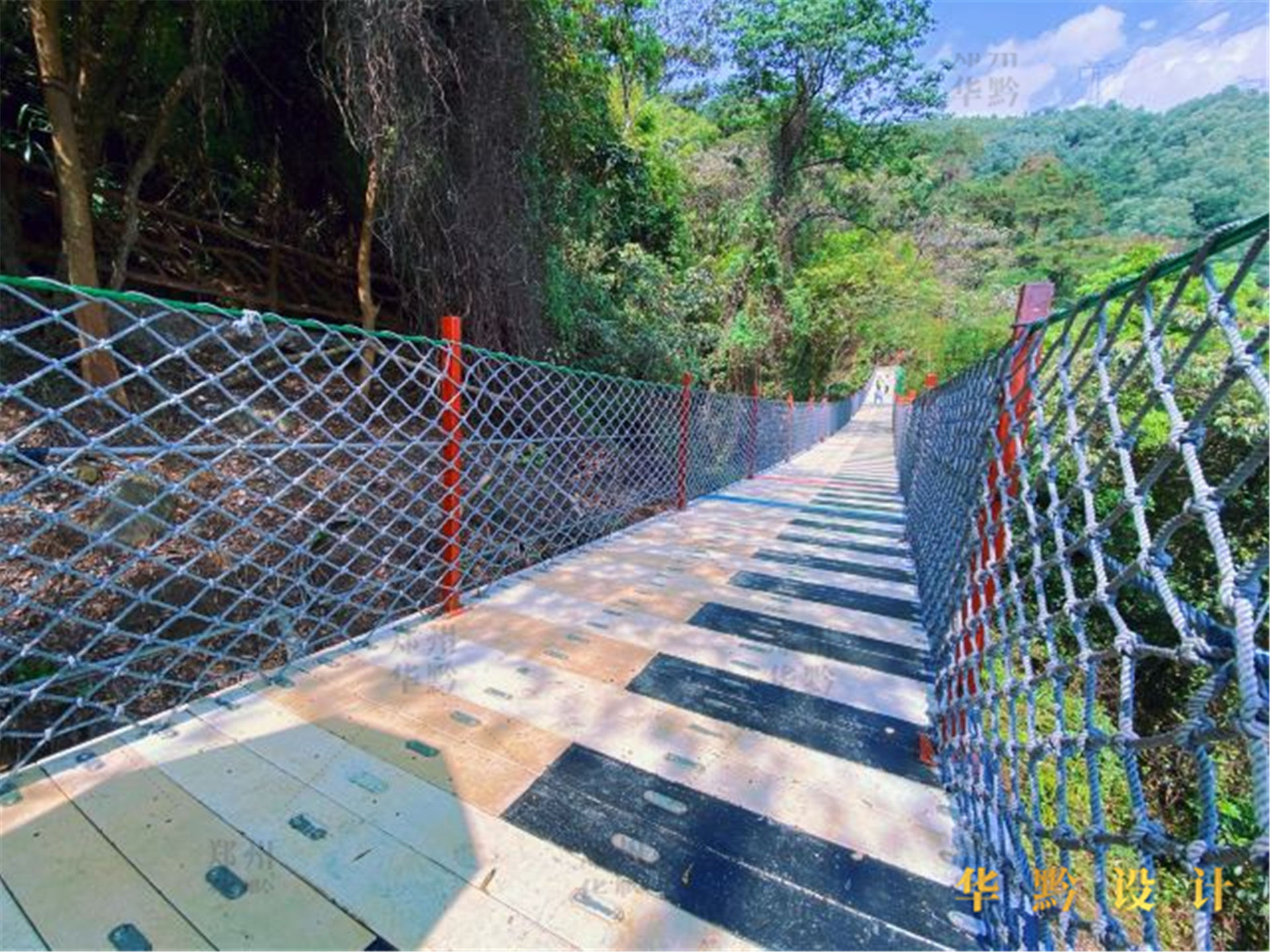 福建省宁德市海岛乡宫东村底索桥施工图
