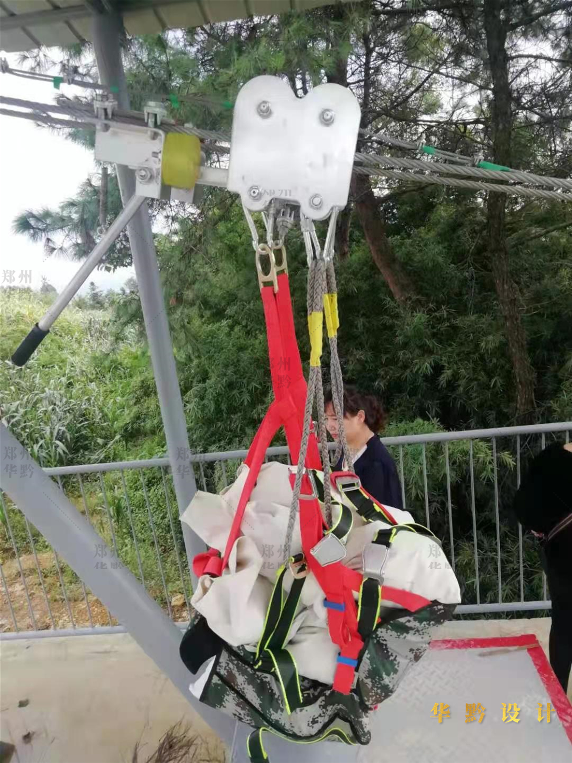 湖北省麻城市滑索项目施工图