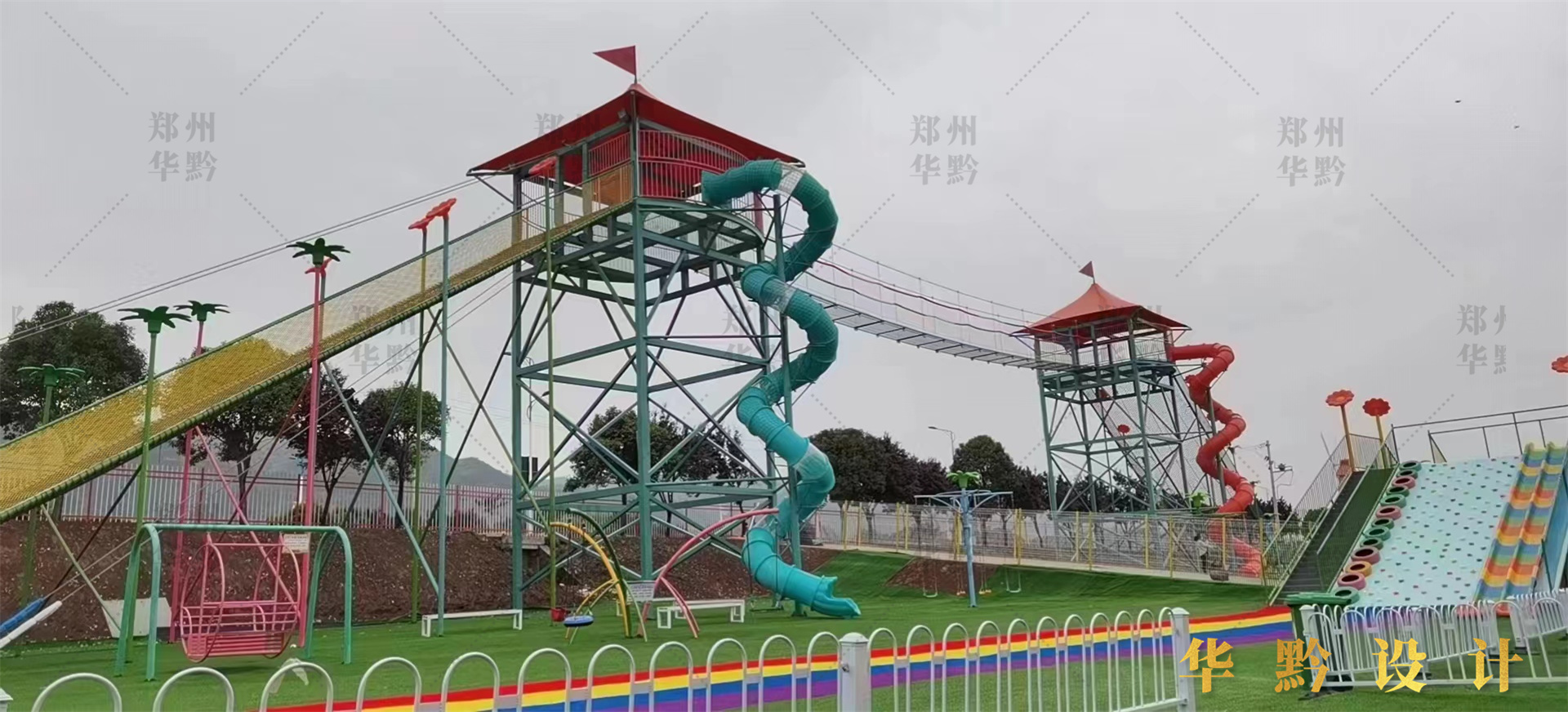 陕西省宝鸡市水城三国小镇拓展桥施工图