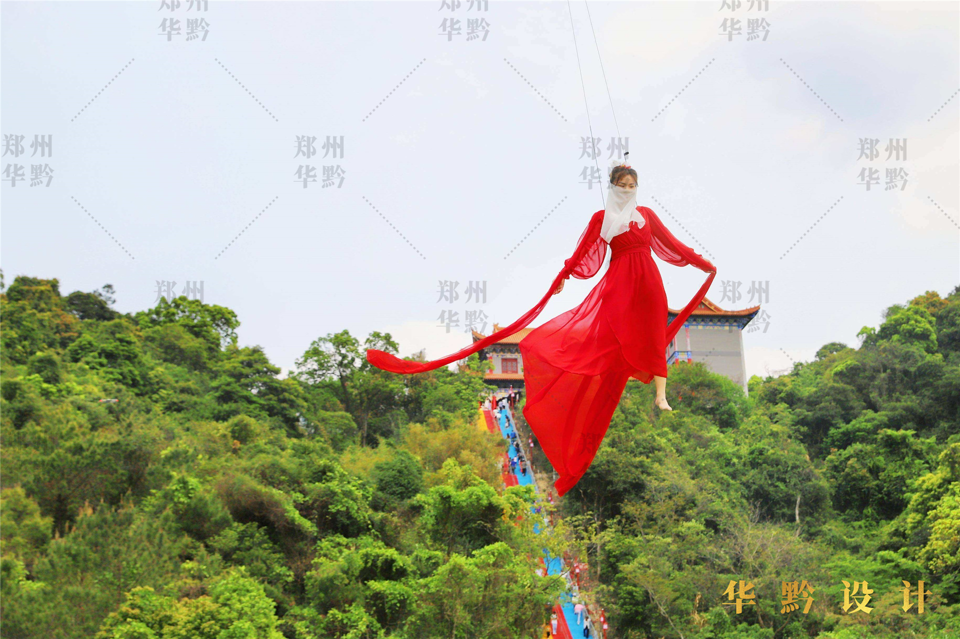江苏苏北小延安军旅小镇威亚施工图