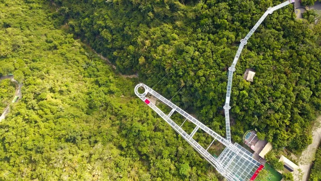 海南呀诺达哇哎噜玻璃观景平台