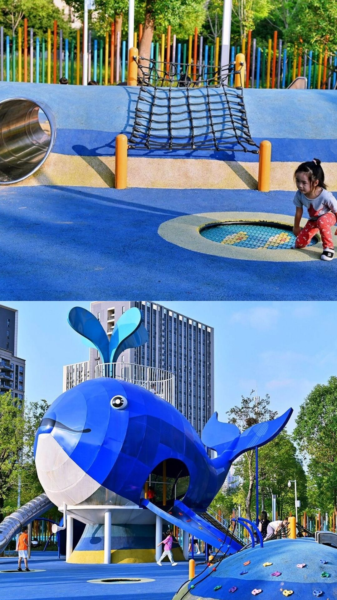 蓝色海洋主题亲子儿童乐园赏析