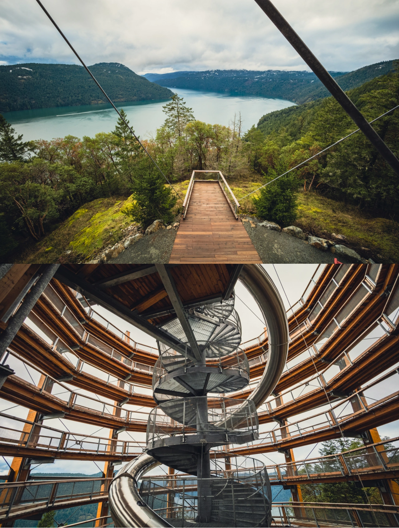 马拉哈特天空步道，温哥华周边新晋网红景点赏析。